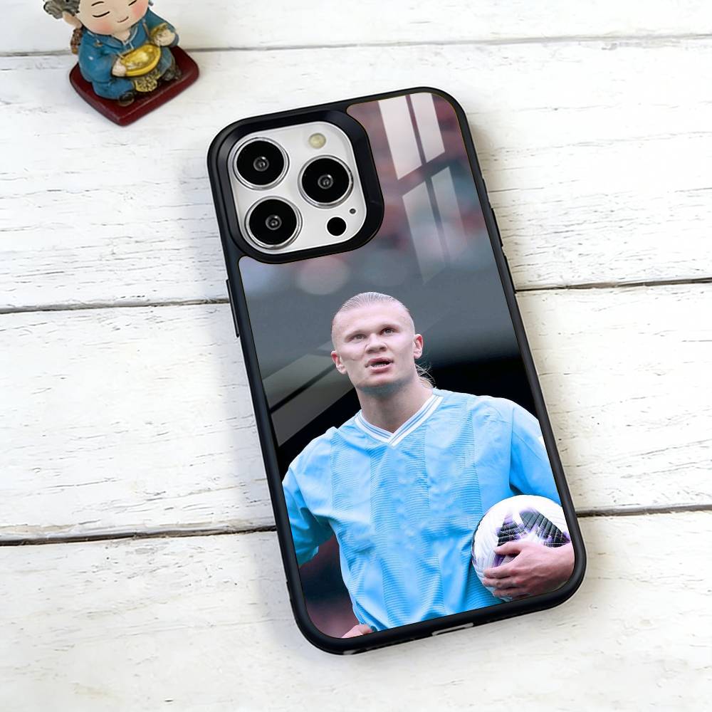F-Football E-Erling H-Haaland Phone Case For iPhone17,16,15,14,13,12,11 Plus,Pro Magnetic with Magsafe Wireless Charging