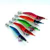 2023 Luminous Multi-Color Wooden Squid & Shrimp Fishing Lure 3.5"