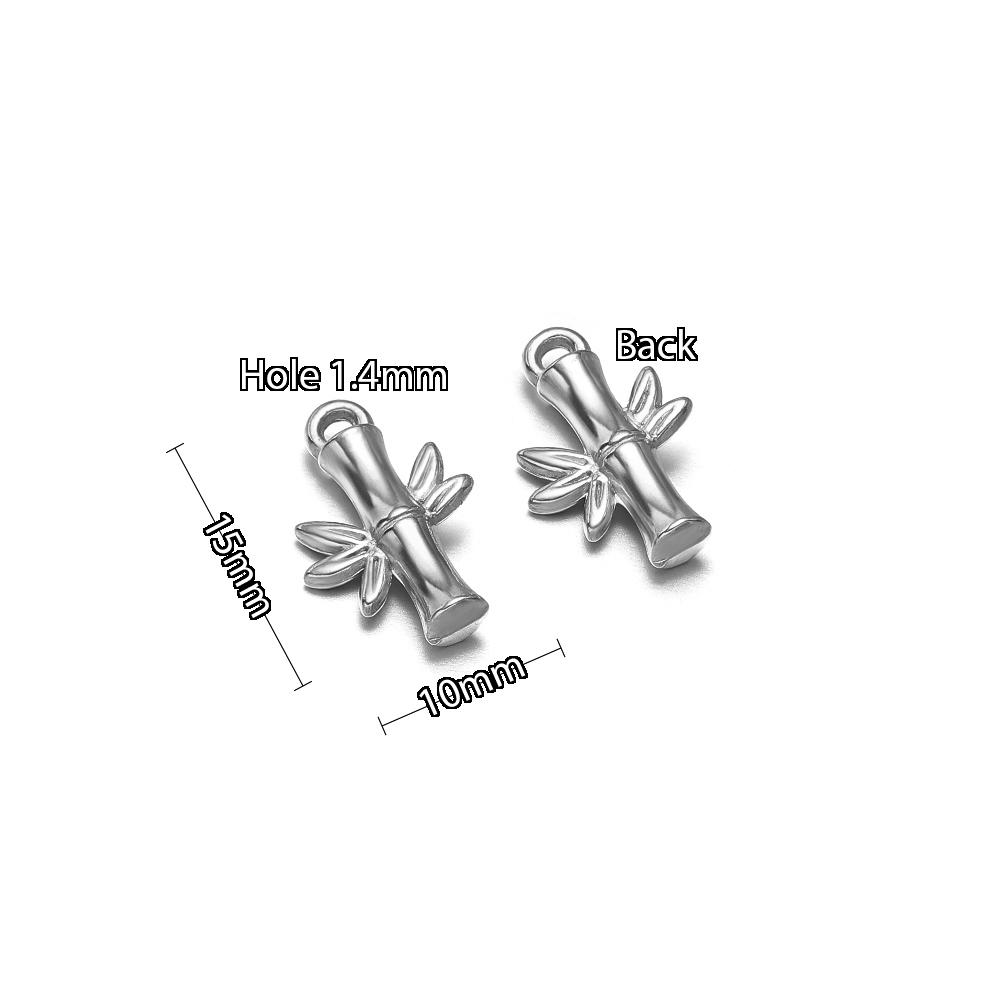 

5pcs New Fashion 3D Fish Prawn Crab Heart Charms Pendant Stainless Steel PVD Gold-Plated DIY Jewelry Necklace Homemade Supplies