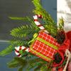 120cm Animated Santa Claus Figure, with Sound and Lights - Red/Green