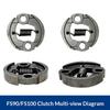 Für STIHL FS90 Kupplung FS110/FS100r/FS111/FS90R Kupplung