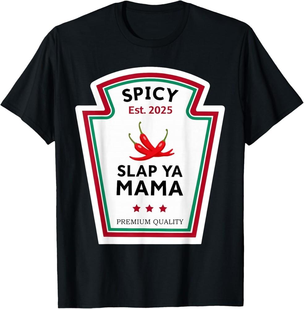 Spicy Slap Ya Mama Group Family Matching Condiment Unit T-Shirt 4XL