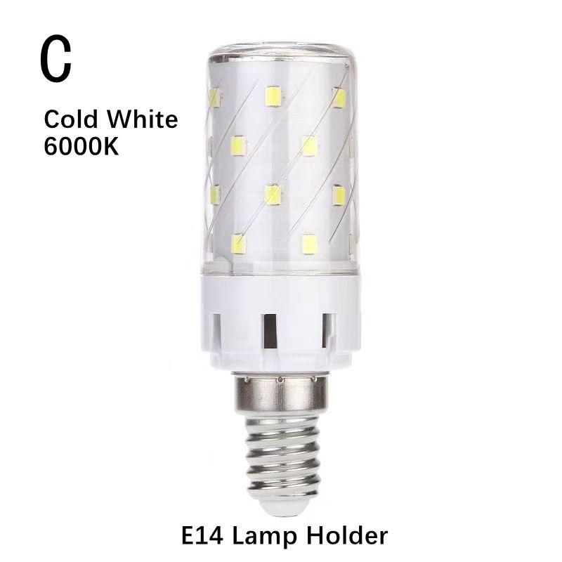LED Maiskolbenlampe 12W Starkes Licht 3000K 6000K E27 E14 Lampenfassung Haus Notbeleuchtung Glühbirnen Hauslicht