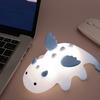 Small Dragon Night Light Food-Grade Silicone BPA-Free Kids Dimmable Soothing Glow Bedside Lamp Auto-Off Timer Nursery Night Light