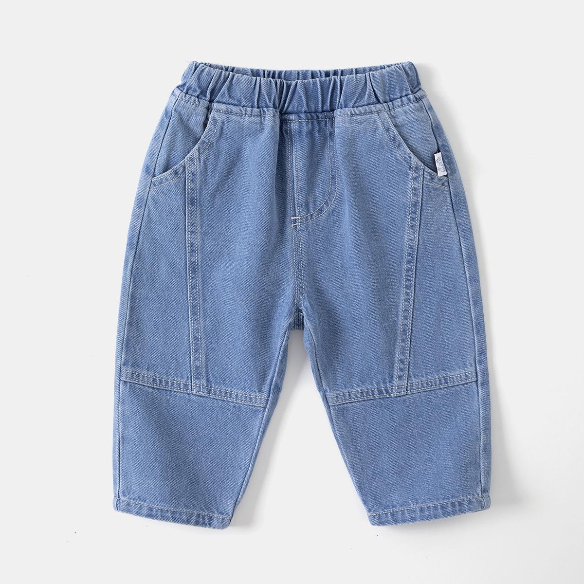 

Джинсы Dudu Baby в классическом стиле — весенние повседневные брюки для мальчиков и девочек. 90 cm