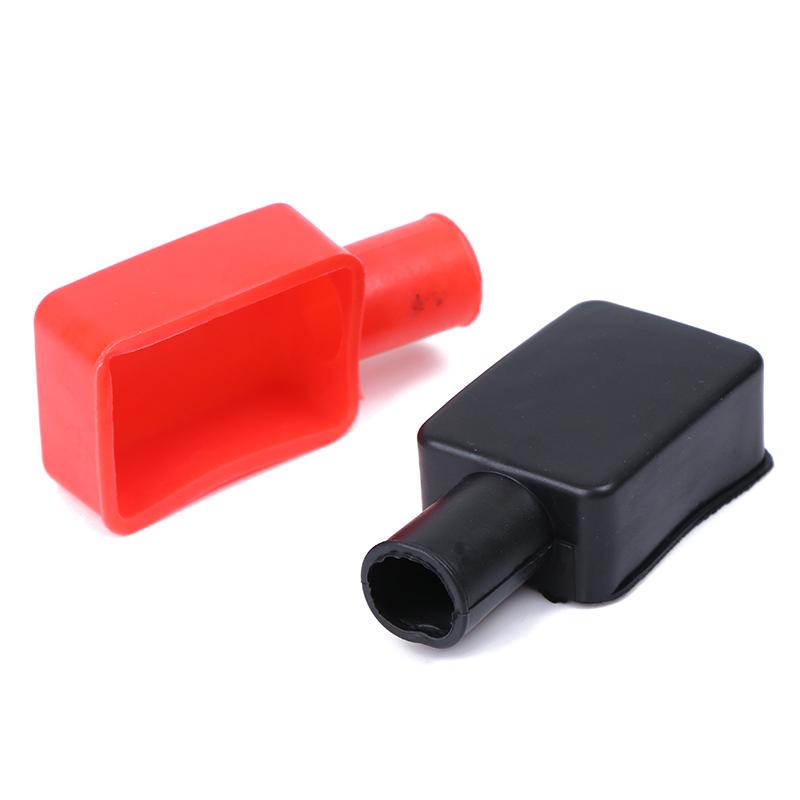1Pair Car Battery Terminal Insulation Clamp Clips Battery Pole Protector Covers