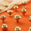 Brass Ball Furniture Pull Handles Hand-Forged Hammer Cabinet Handles Door Drawer Knob Kitchen Wardrobe Cupboard Pulls