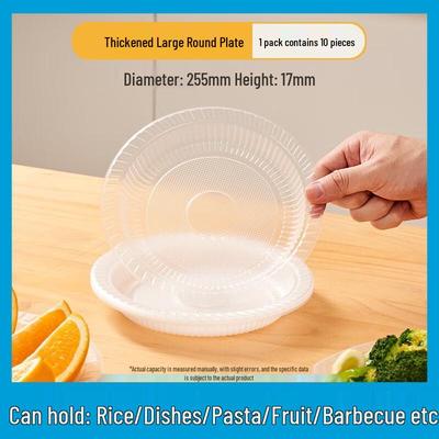ZISIZ Disposable Plastic Plates