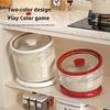 Modern Clear Cereal Dispenser Offering Hygienic Dry Food Preservation Solution