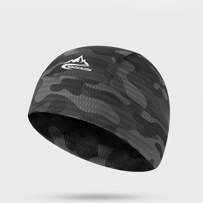 Ice Silk Quick Drying Hat Men Outdoor Cycling Cap Summer Sunscreen Sport Bicycle Male Skull Caps Breathable Brimless Caps