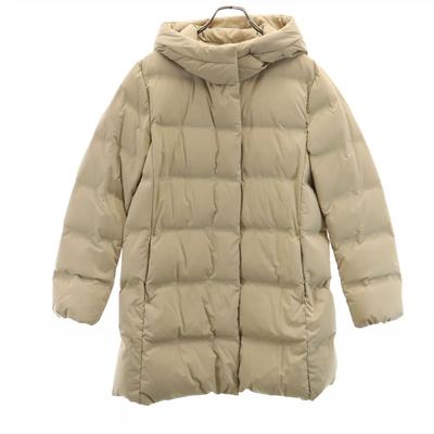 Down Coat Xl Beige Women Used