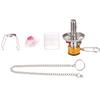 Camping Mini Portable Camping Lantern Gas Light Tent Lamp Torch Hanging Glass Lamp Travel Gas Stove