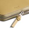 Bellroy L-Pocket Compact Zipper Wallet with Card Pockets, Coin Purse, and Key Storage - Mustard