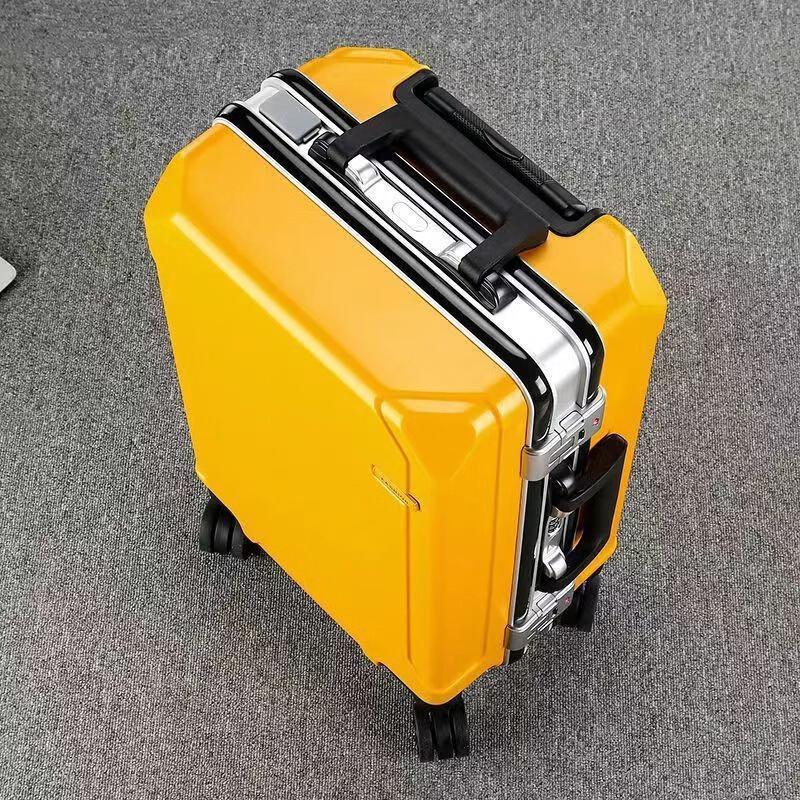 JOURHEY SHI PC Hard-Shell Travel Luggage with USB Charging and Combination Lock
