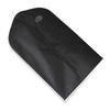 Suit Dust Cover Black Non Woven Fabrics Small Size Hanging Garment Bag for Travel Home