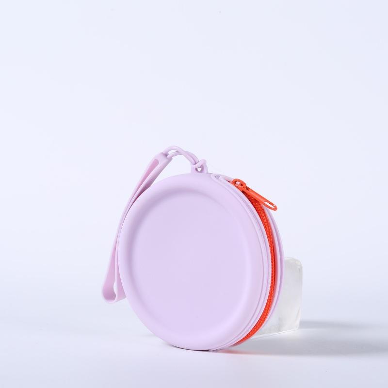 1Pc Pet Supplies Silicone Dog Food Bag Outdoor Training Dog Training Treat Pouch Waterproof Dog Snack Training Bag