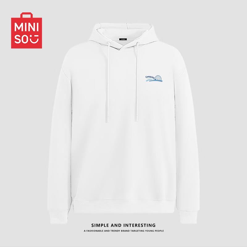 

MINISO Unisex Autumn Loose Fit Hooded Sweatshirt L