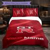 Set Biancheria da Letto Nissan GT-R con Testo Nome Personalizzato, 1 Copripiumino & 2 Federe Regalo Personalizzato per Camera da Letto