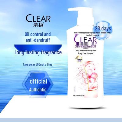 Clear Anti-Dandruff Shampoo with Cherry Blossom Scent