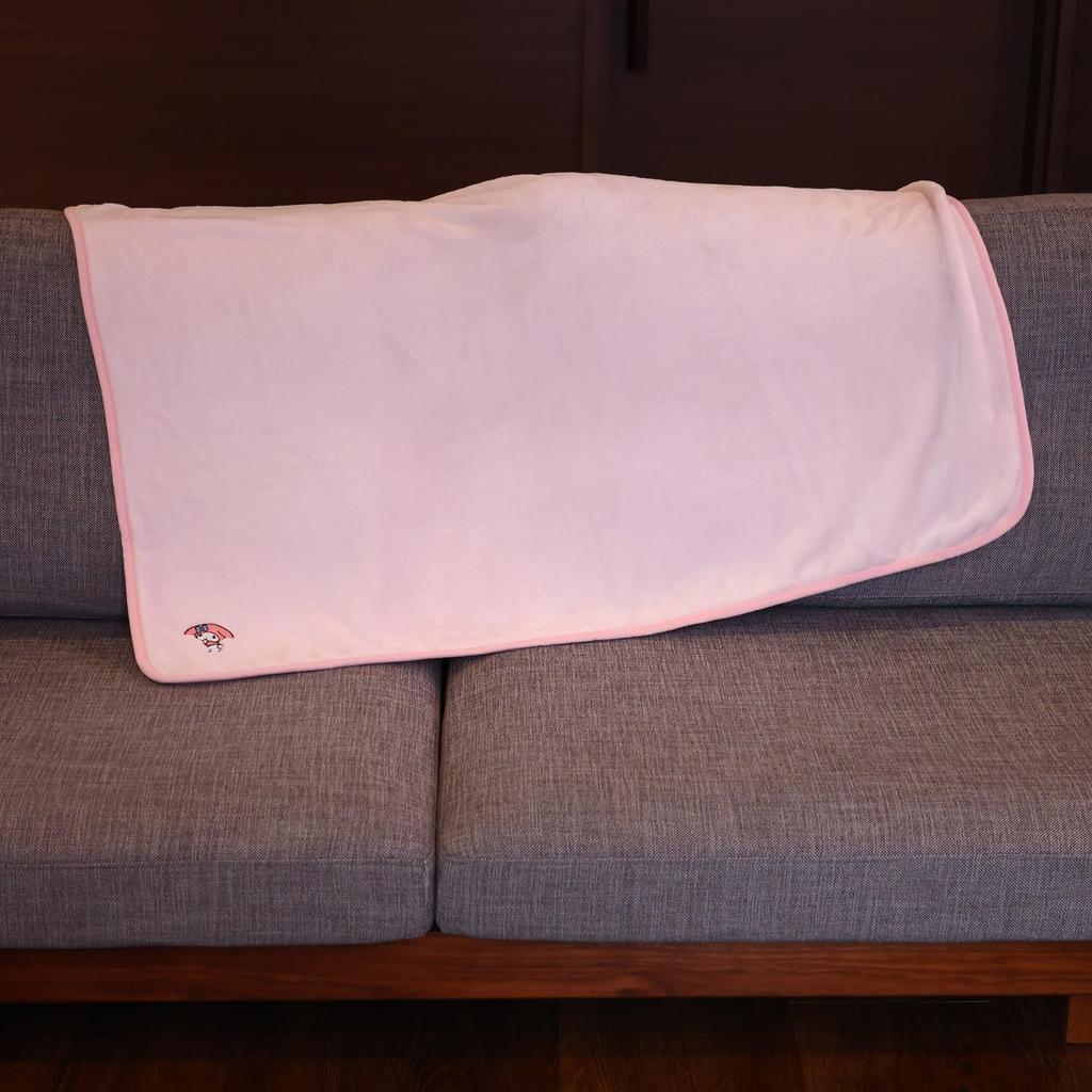 Marushin Mascot Drawstring Blanket Sanrio My Melody Fluffy My Melody H70 x W100cm Warm Blanket 3245011800 - - - Approx. - Cute, Fluffy, Stylish, -