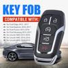 Remote Key Fob Case Shell Cover Replacement for Ford Edge/Explorer/Fusion/Mustang for Lincoln MKZ/MKC/MKX(FCC ID:M3N-A2C31243300 P/N:164-R7989) 5