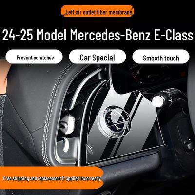 Compatibile con 25 Mercedes-Benz Classe E E300L: protezione schermo console centrale, protezione schermo in vetro temperato e pellicola protettiva cruscotto.