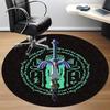 Legend of Zelda Office Round Area Rug,  Under Office Chairs Bedroom Living Room Home Decor a0908172