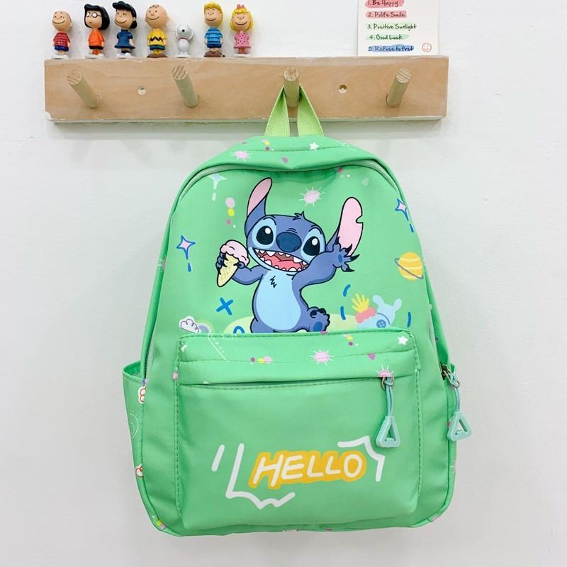 Ice Angel Heart Cream Rainbow Cartoon Printed Backpack Children