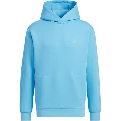 adidas U PM HDY Ensfarvet Hettegenser Unisex Hettegensere Blå JE8629