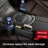 For Mitsubishi Proudia S32A/S33A/S43A Dignity S43A 1999~2001 Car Seat Gap Storage Box With Cup Holder Organizer Case Accessories
