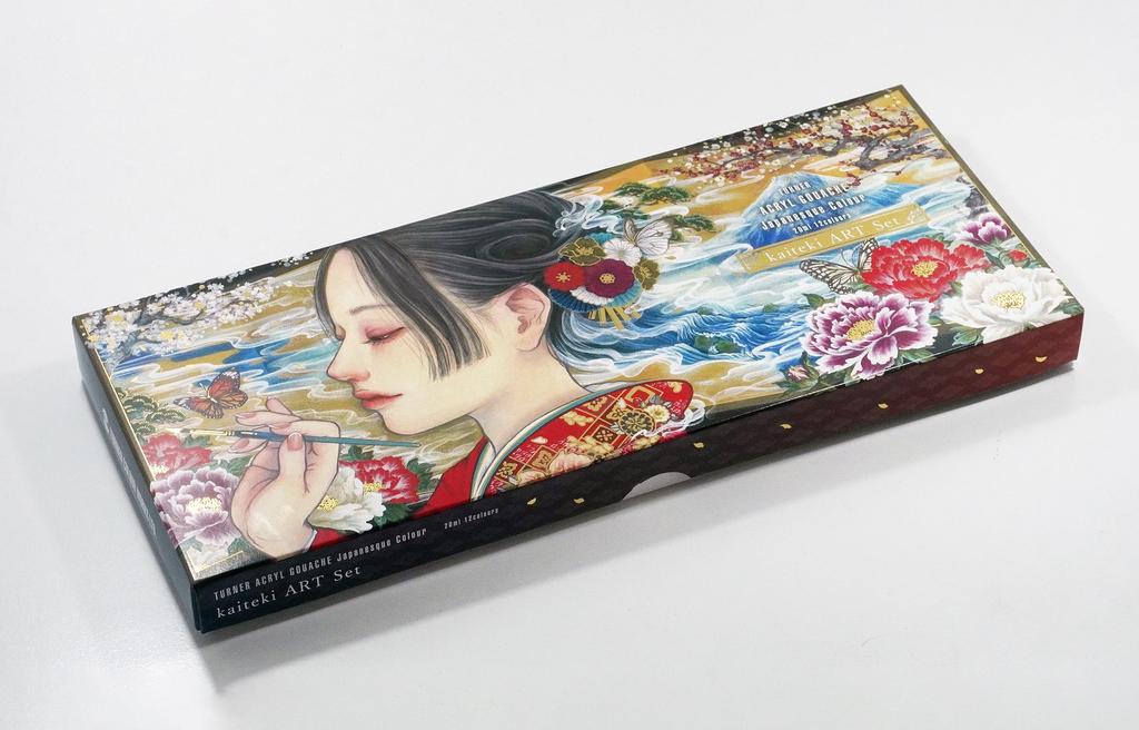 Turner Colour Acrylic Japanesque Kaiteki ART 20ml AGJ2012K Gouache, Color, Set, (No. 6),