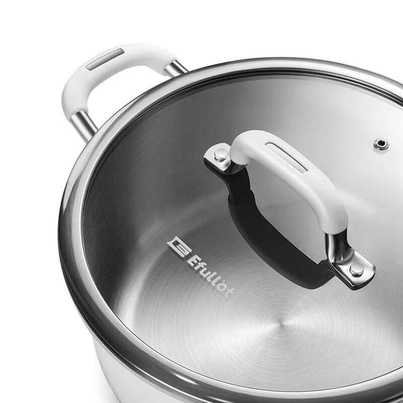 EFULLOT 0-Beschichtung Keramikstahl Kochgeschirrset