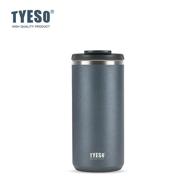 Tyeso 600ML Vacuum Flasks Travel Tumbler Large Capacity Office Car Cup Insulated Portable for Hot Cold Drinks Premium Drinkware