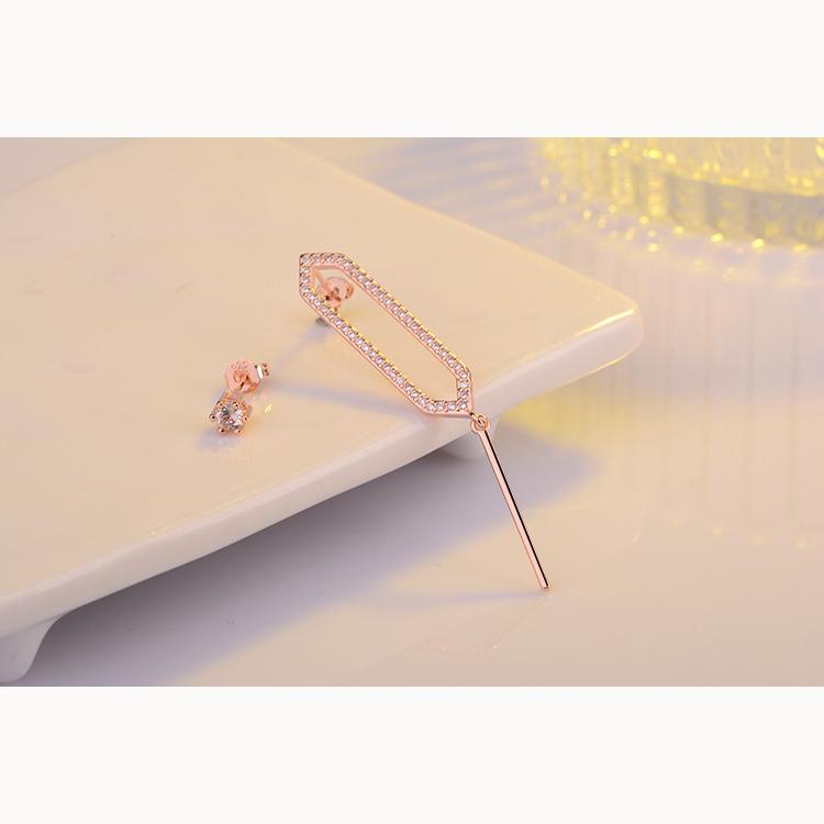 Dlouhý střapec Geometrický Asymetrický Šumivý Temperament Jednoduché Dámské Náušnice Party Doplňky Módní šperky