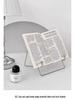 Sleek Metal Desktop Reading Stand - Portable Book Rack
