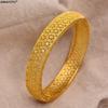 Dubai Gold Color Bangles for Women Dubai Bride Wedding Ethiopian Bracelet Africa Bangle Arab Jewelry Gold Charm Bracelet
