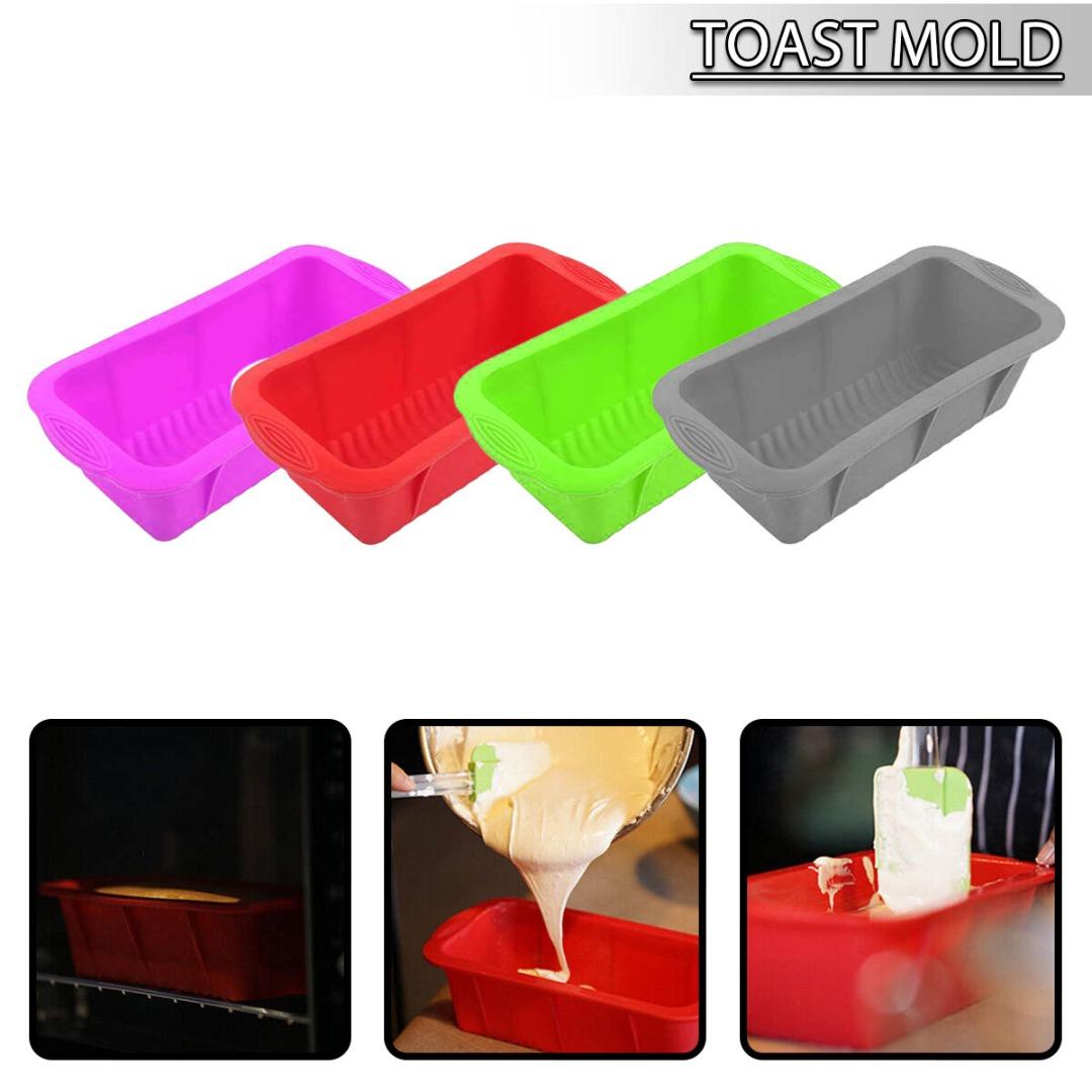 

PDTO силиконовая форма для хлеба, торта, антипригарная форма для выпечки, противень для выпечки, прямоугольная форма для духовки