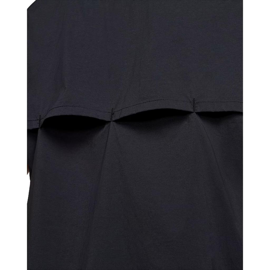 Nike Logo Button Short Sleeve Shirt Men shirts Black HV2165010