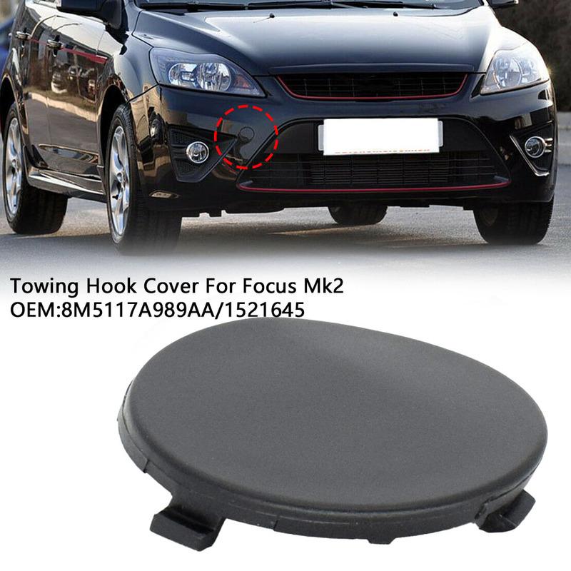 Durable High Quality Practical Useful Car Tow Hook Cover Towing Eye 1521645 8M5117A989AA Accessory Front Bumper
