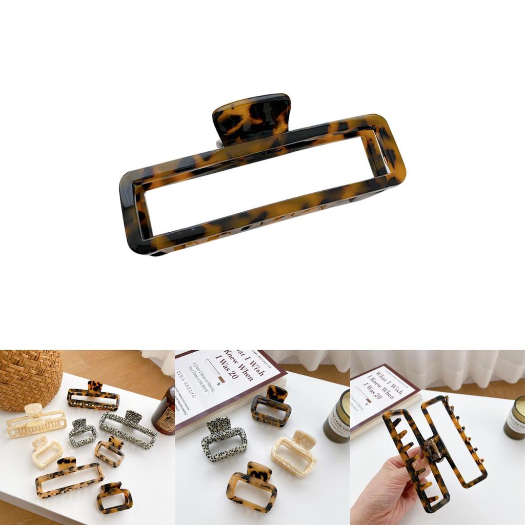 Vintage Inspired Stylish Acetate Hair Claw Clip For Women In Various Colors