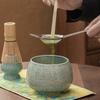 Gradient-Coloured Matcha Tool Set Bamboo Tea Whisk Song Dynasty Whisked Tea Brush Hundred-Stem Standing Ceramic Matcha Bowl