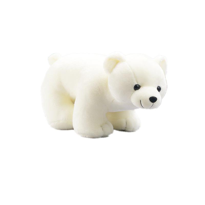 Large Polar Bear Plush Toy - Realistic White Bear Doll for Girls