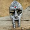 Masque MF Doom Anti-Rouille | Gravure Personnalisée Disponible | Masque Facial de Fête Médiévale