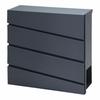 Aw Skrzynka Na Listy Antracyt 41 370X370X105Mm