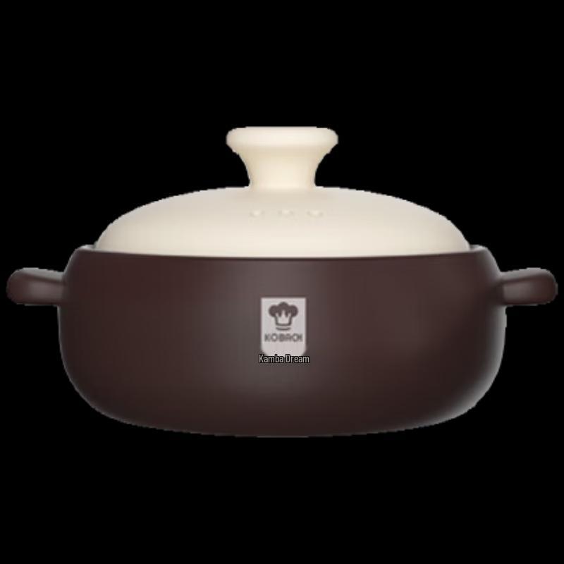Konbach Heat-Resistant Ceramic Clay Pot