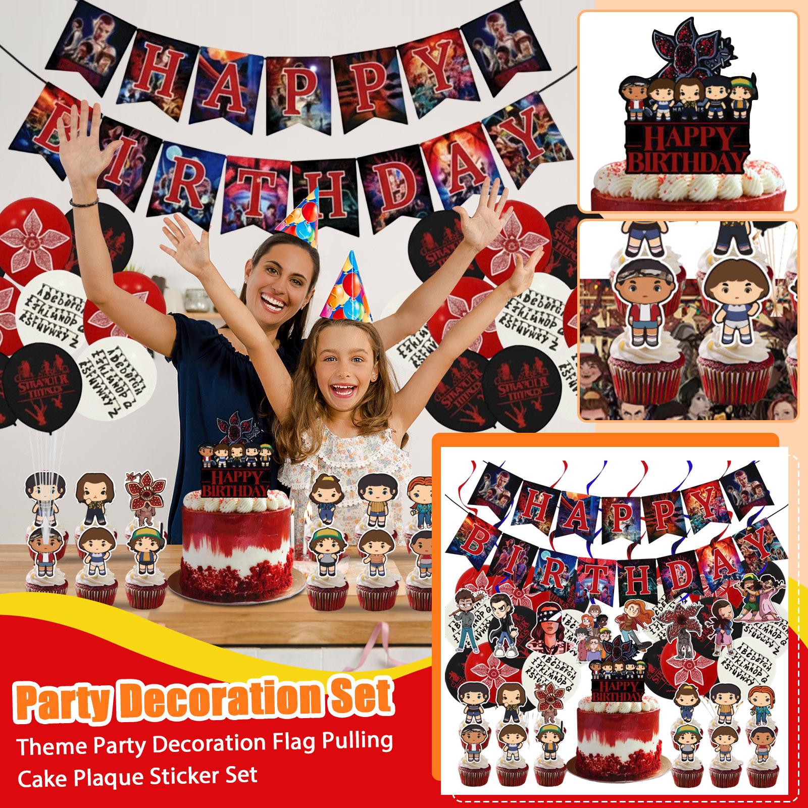 

Birthday Party Decorations, Banners, Flags, Cake Flags, Brithday Sets One Size
