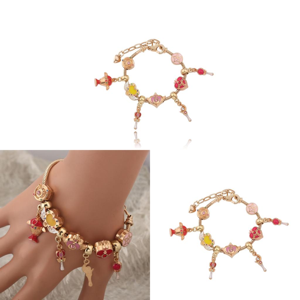 Sailor Moon Hand Chain With Alloy Material For Diy Costume Accessories