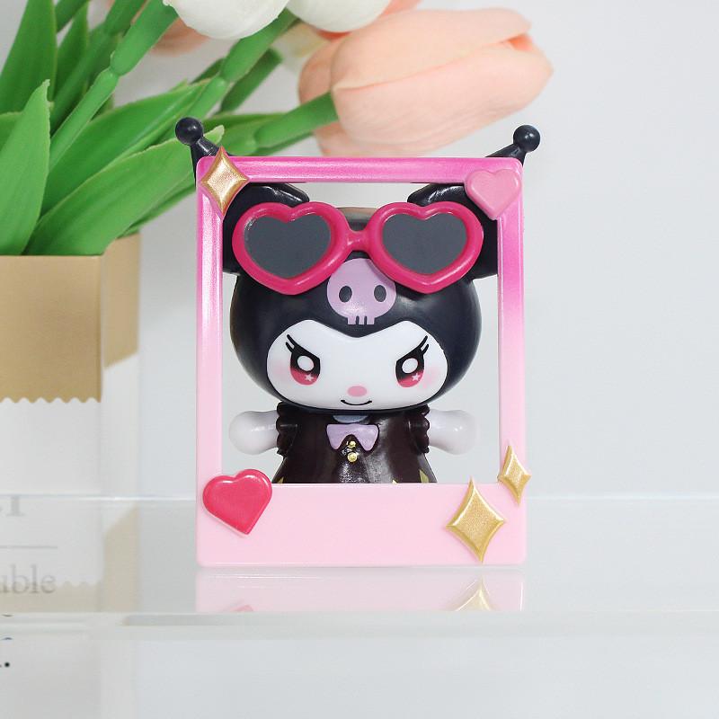 Sanrio Kuromi Figure Collectible Pvc Toy With Cute Desk Decor For Fans