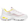 Skechers D'lites 1.0 Gs White / Yellow / Pink Women's (Unisex) Chunky Sneakers 66666214 WLPK