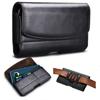 Men's Multifunctional Waist Bag Horizontal Flip Cover Leather Belt Mobile Waist Bag Lnsert Card Hanging Waist Magnetic Suction Phone Case Coin Purse